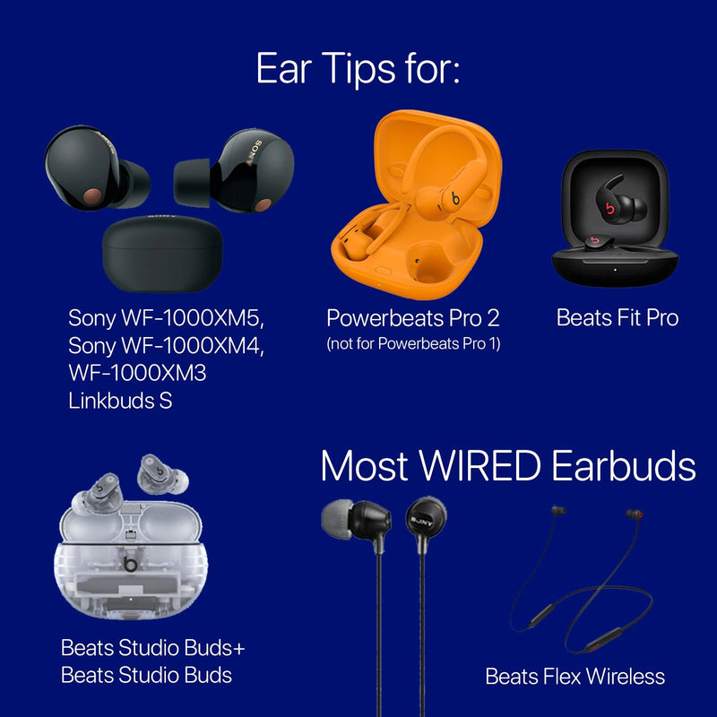 AirFoams Pro Universal Ear Tips - CharJenPro