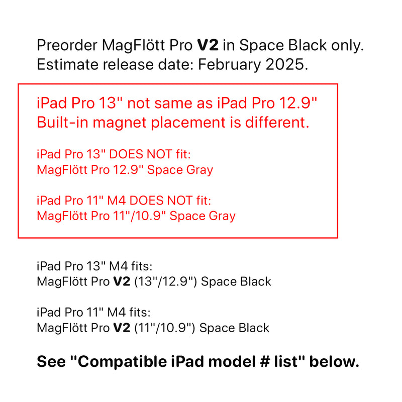 MagFlött™ Pro - Height Adjustable Magnetic Stand