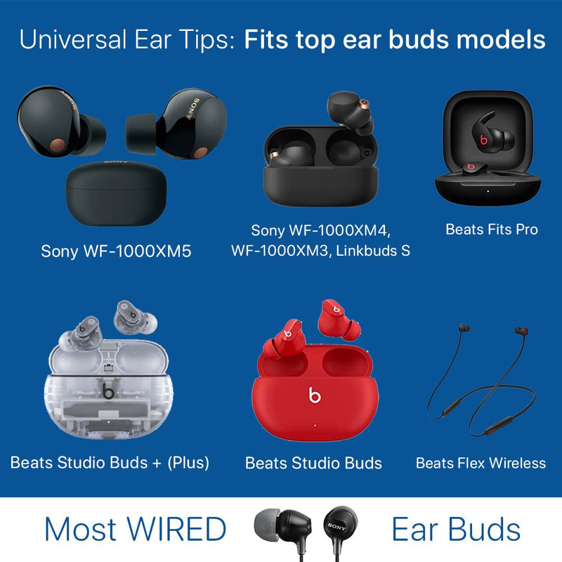 AirFoams Pro Universal Ear Tips – CharJenPro